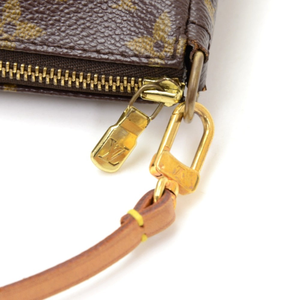 Louis Vuitto Pochette Accessoires Monogram Canvas Evening Bag