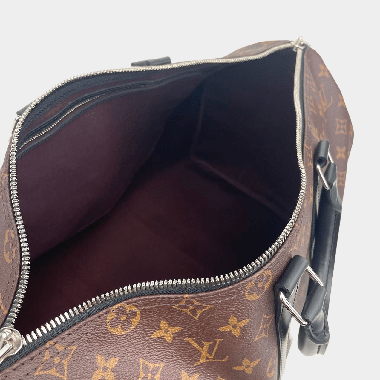 LOUIS VUITTON Monogram Macassar Keepall BandouliÃƒÆ’Ã‚Â¨re 45