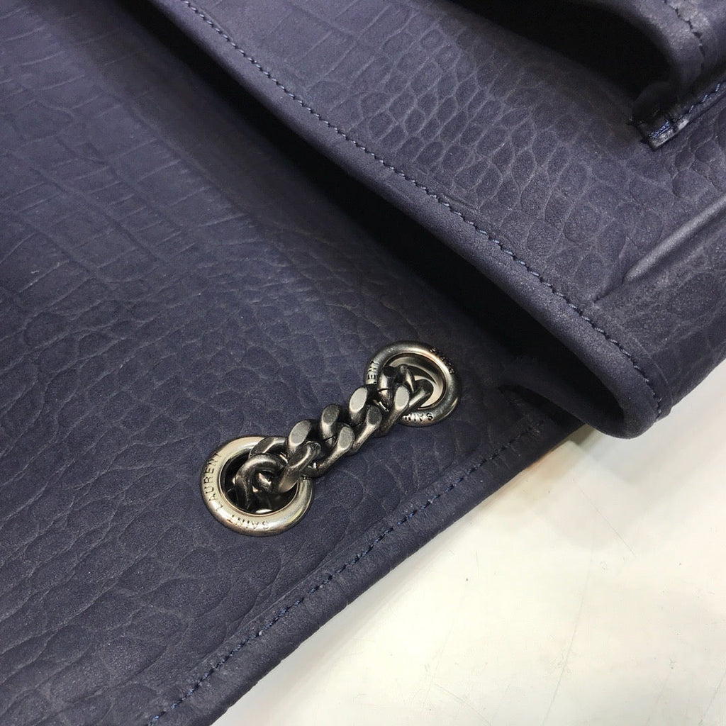 GLAMI Niki MeGLAMIum Chain Bag In-Embossed NavyÃ‚Â For Women 11in/28cm YSL