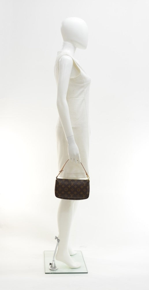 Louis Vuitto Pochette Accessoires Monogram Canvas Evening Bag