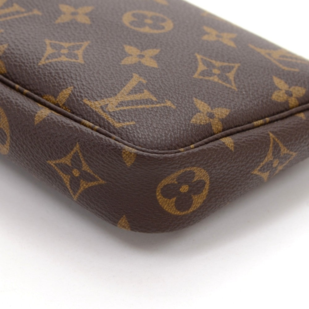 Louis Vuitto Pochette Accessoires Monogram Canvas Evening Bag