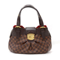 Louis Vuitto Sistina PM Damier EbÃ¨ne Canvas Handbag