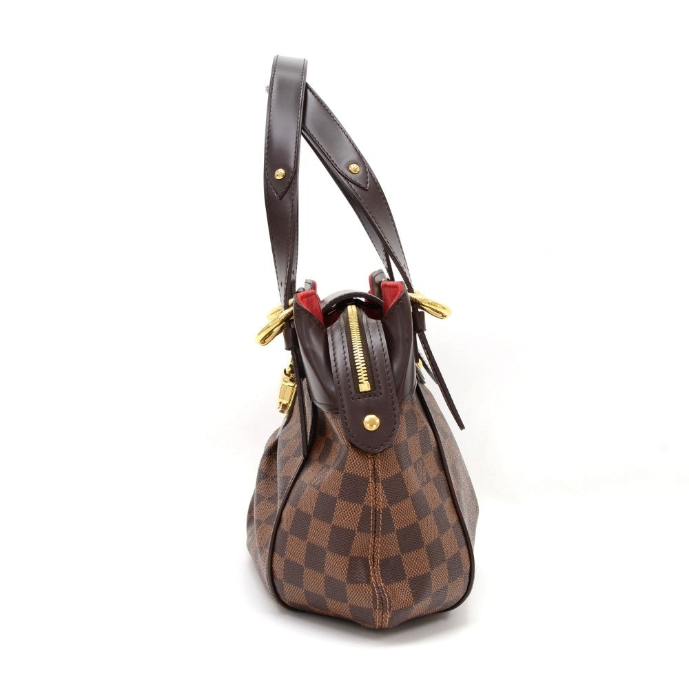 Louis Vuitto Sistina PM Damier EbÃ¨ne Canvas Handbag