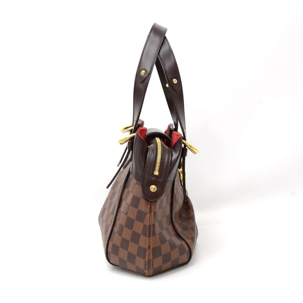 Louis Vuitto Sistina PM Damier EbÃ¨ne Canvas Handbag