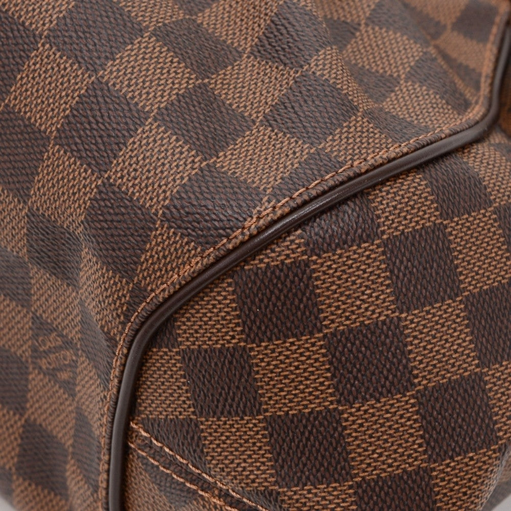 Louis Vuitto Sistina PM Damier EbÃ¨ne Canvas Handbag
