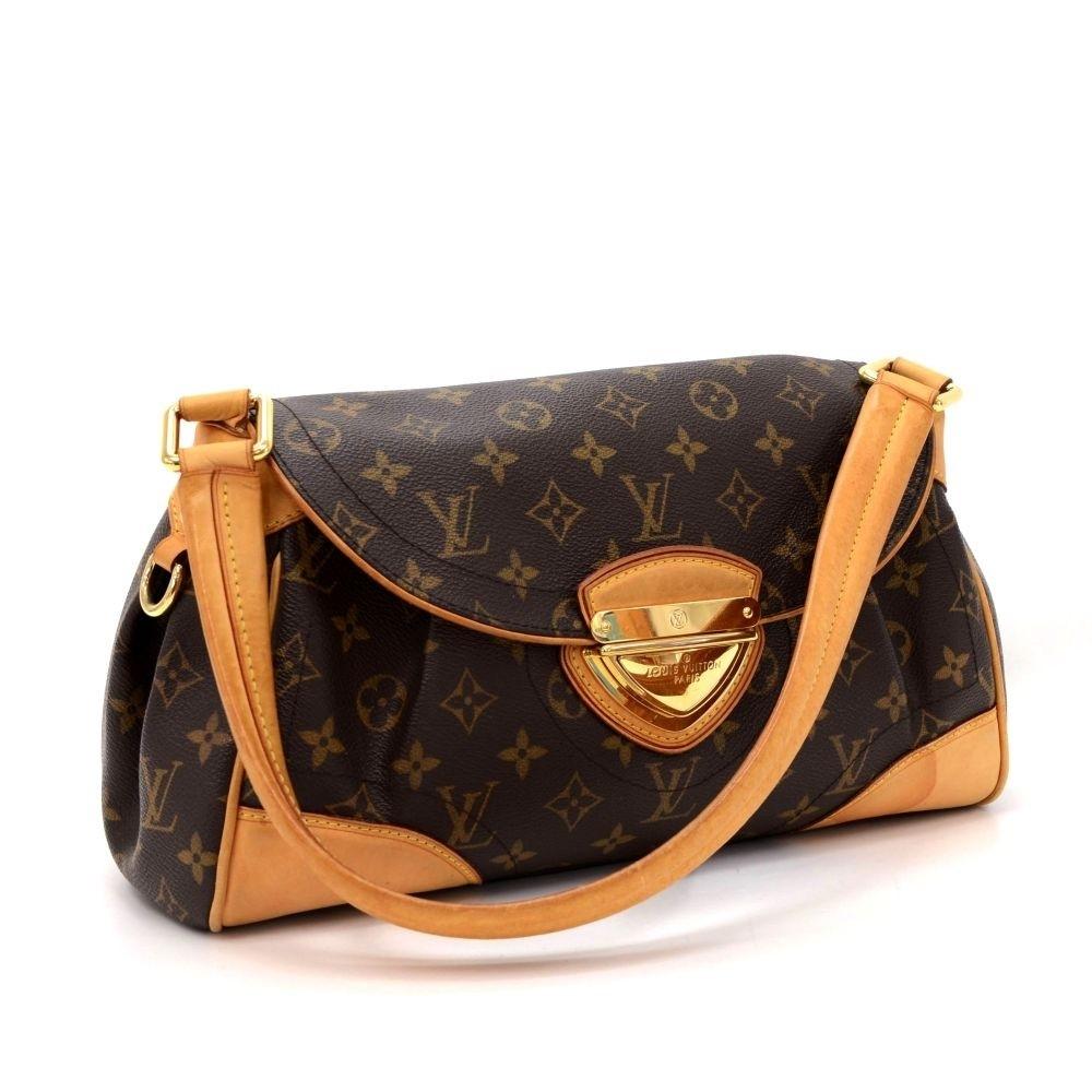 Louis Vuitto Beverly MM Monogram Canvas Shoulder Bag