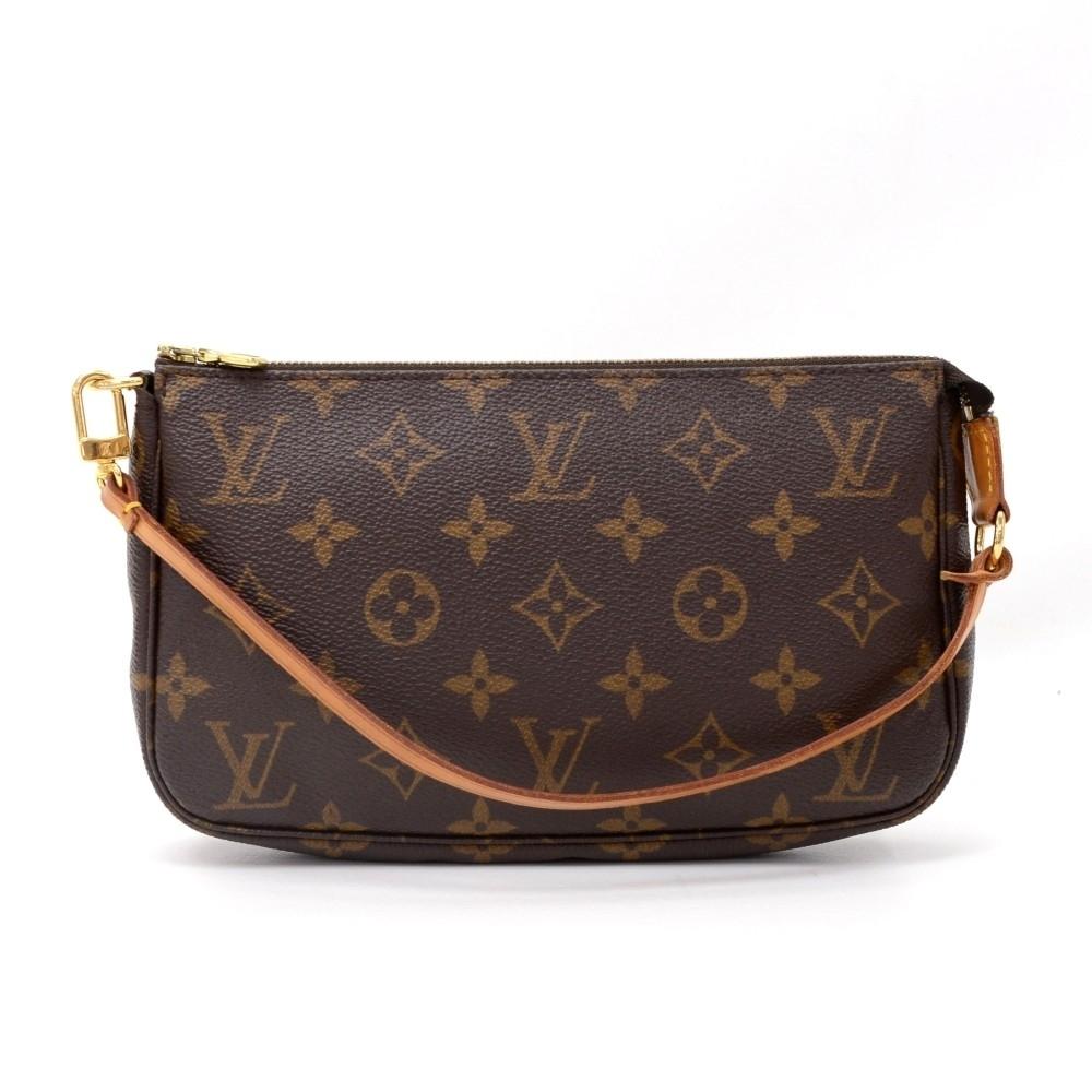 Louis Vuitto Pochette Accessoires Monogram Canvas Evening Bag