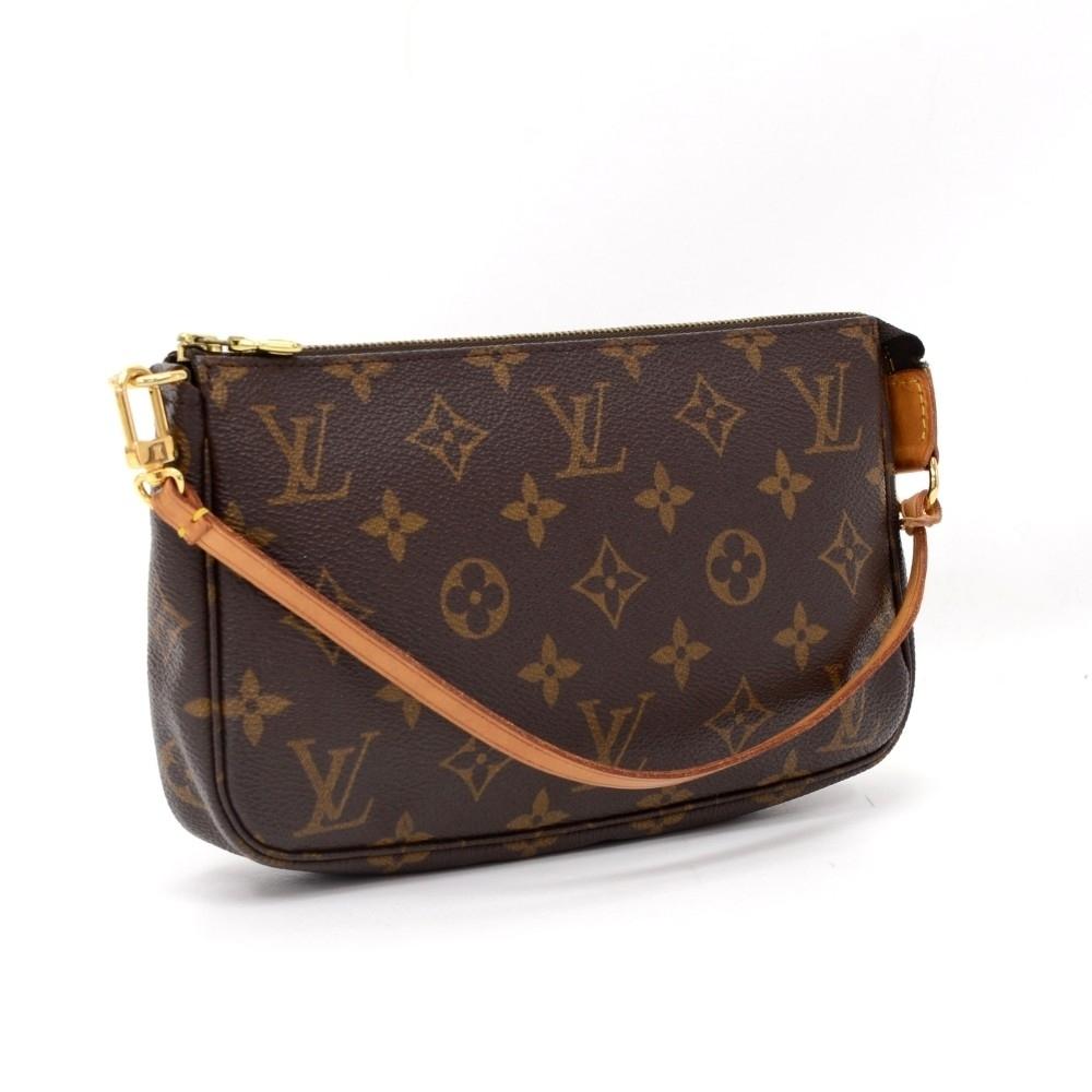 Louis Vuitto Pochette Accessoires Monogram Canvas Evening Bag