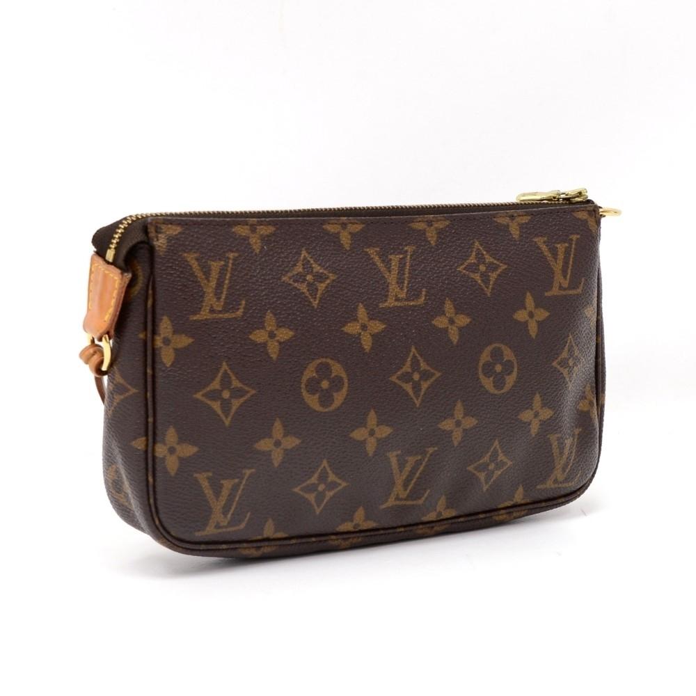 Louis Vuitto Pochette Accessoires Monogram Canvas Evening Bag