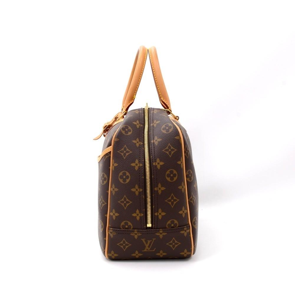Louis Vuitto Deauville Monogram Canvas Handbag