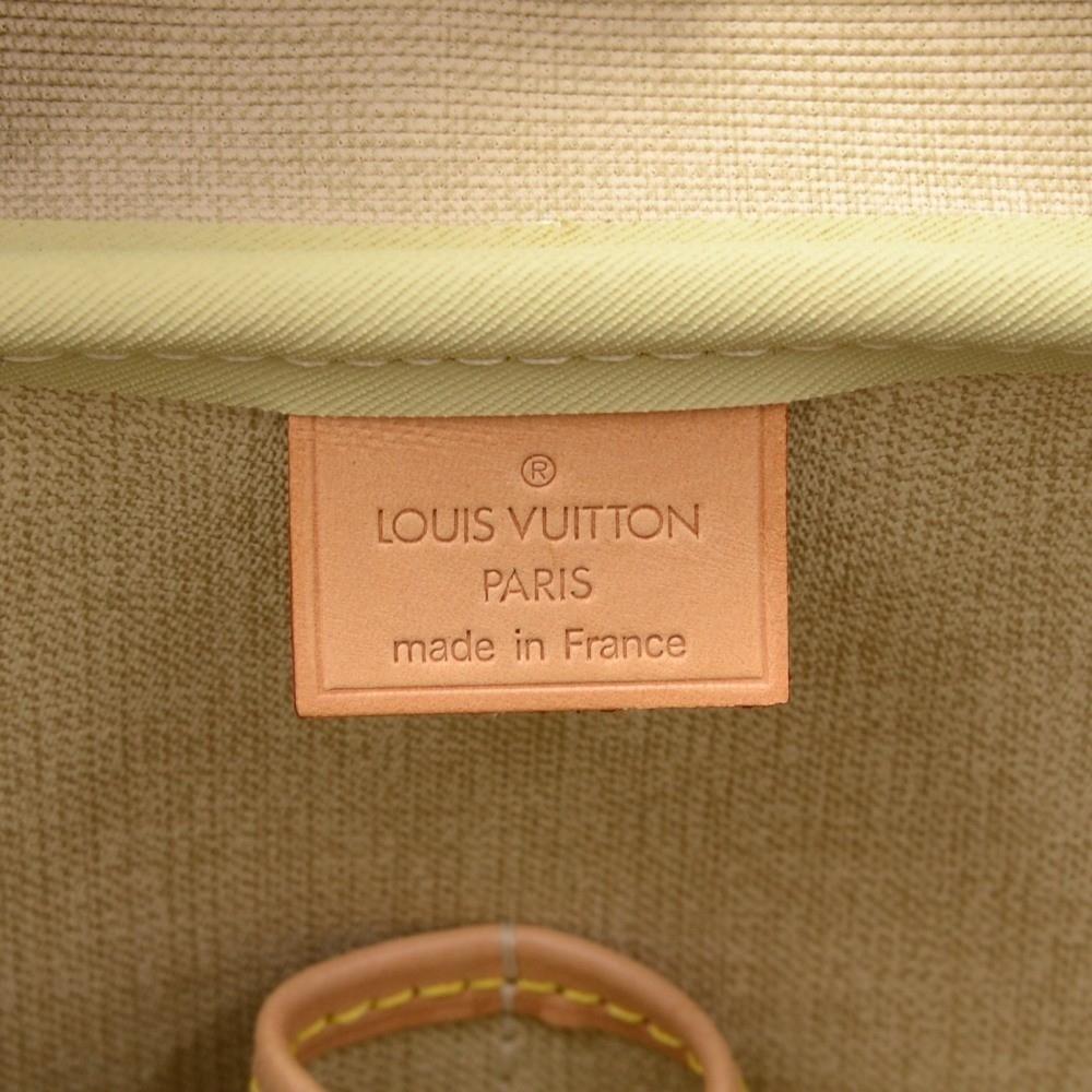 Louis Vuitto Deauville Monogram Canvas Handbag