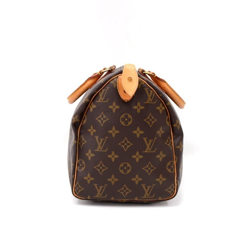 Louis Vuitto Speedy 30 Monogram Canvas Handbag