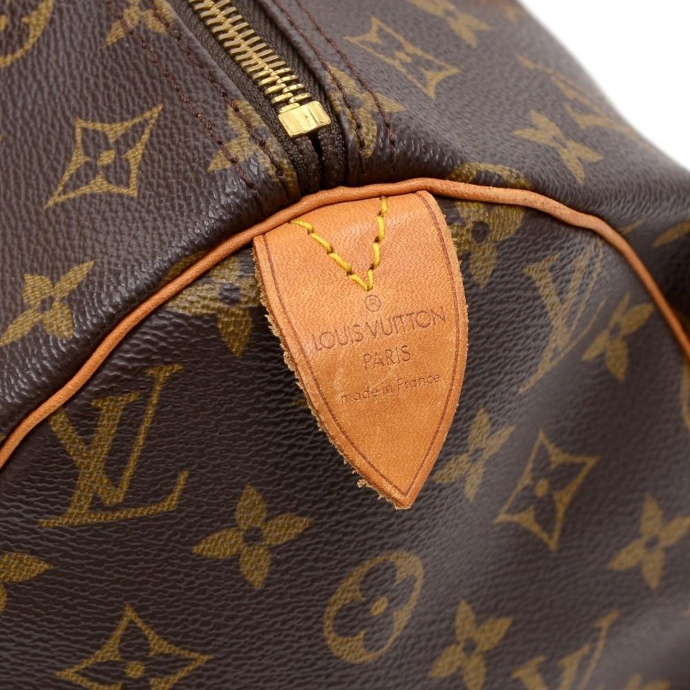 Louis Vuitto Speedy 30 Monogram Canvas Handbag