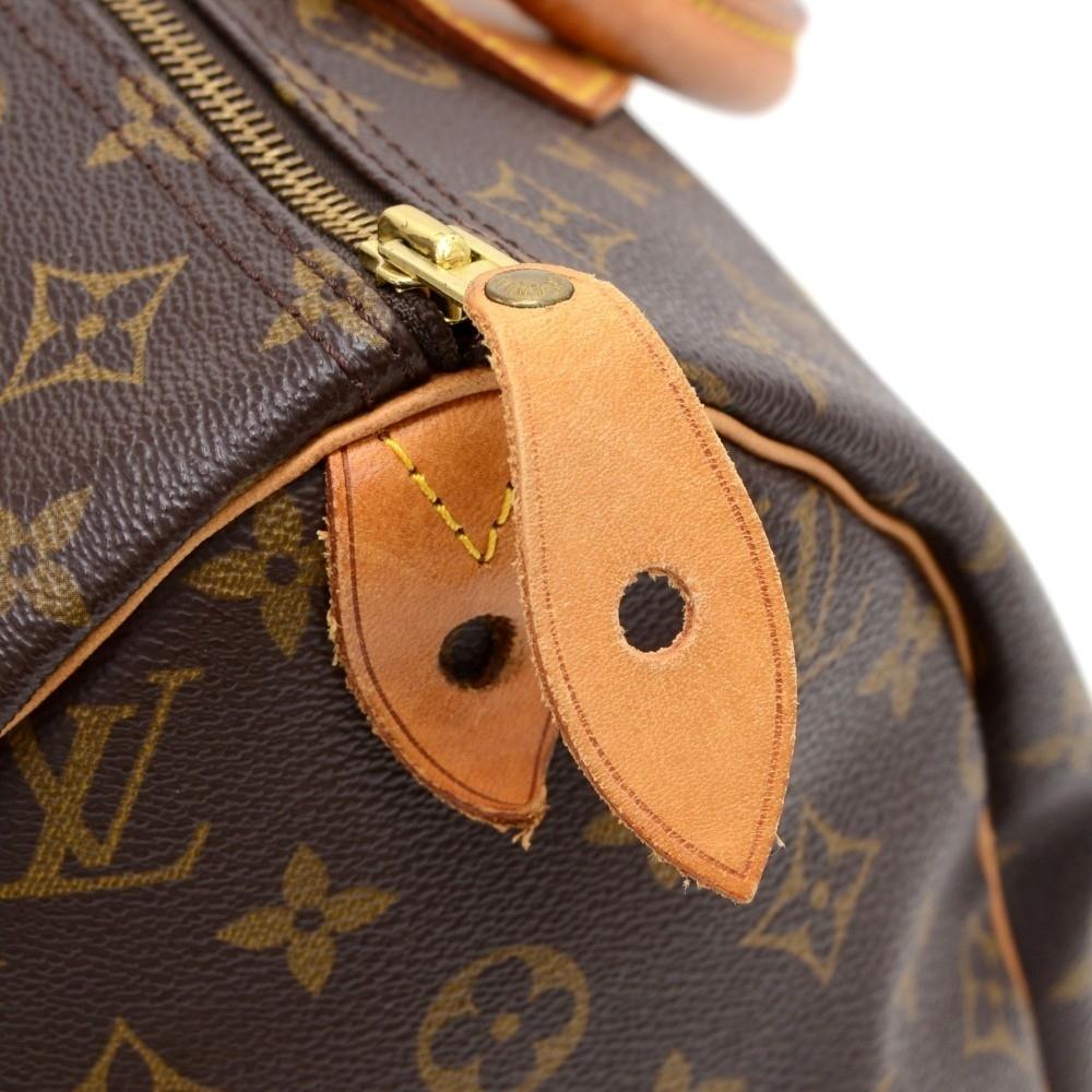 Louis Vuitto Speedy 30 Monogram Canvas Handbag
