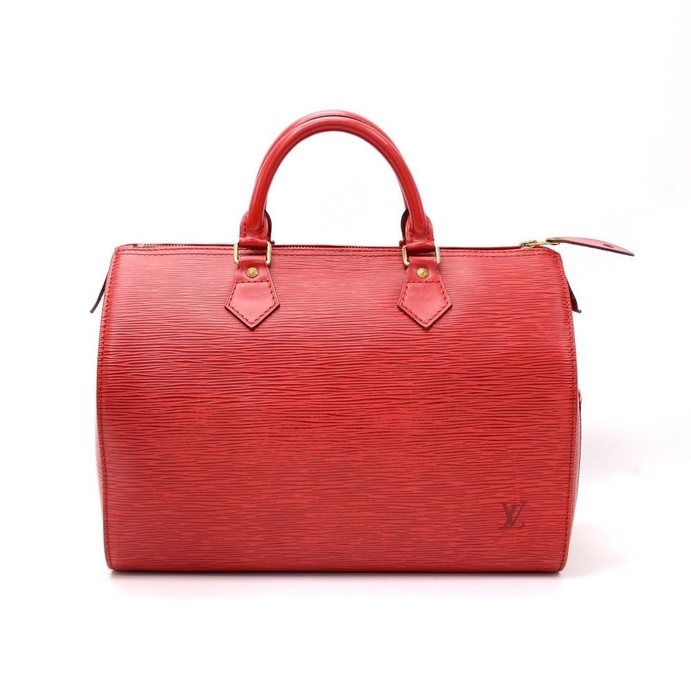 Louis Vuitto Speedy 30 Epi Leather Handbag