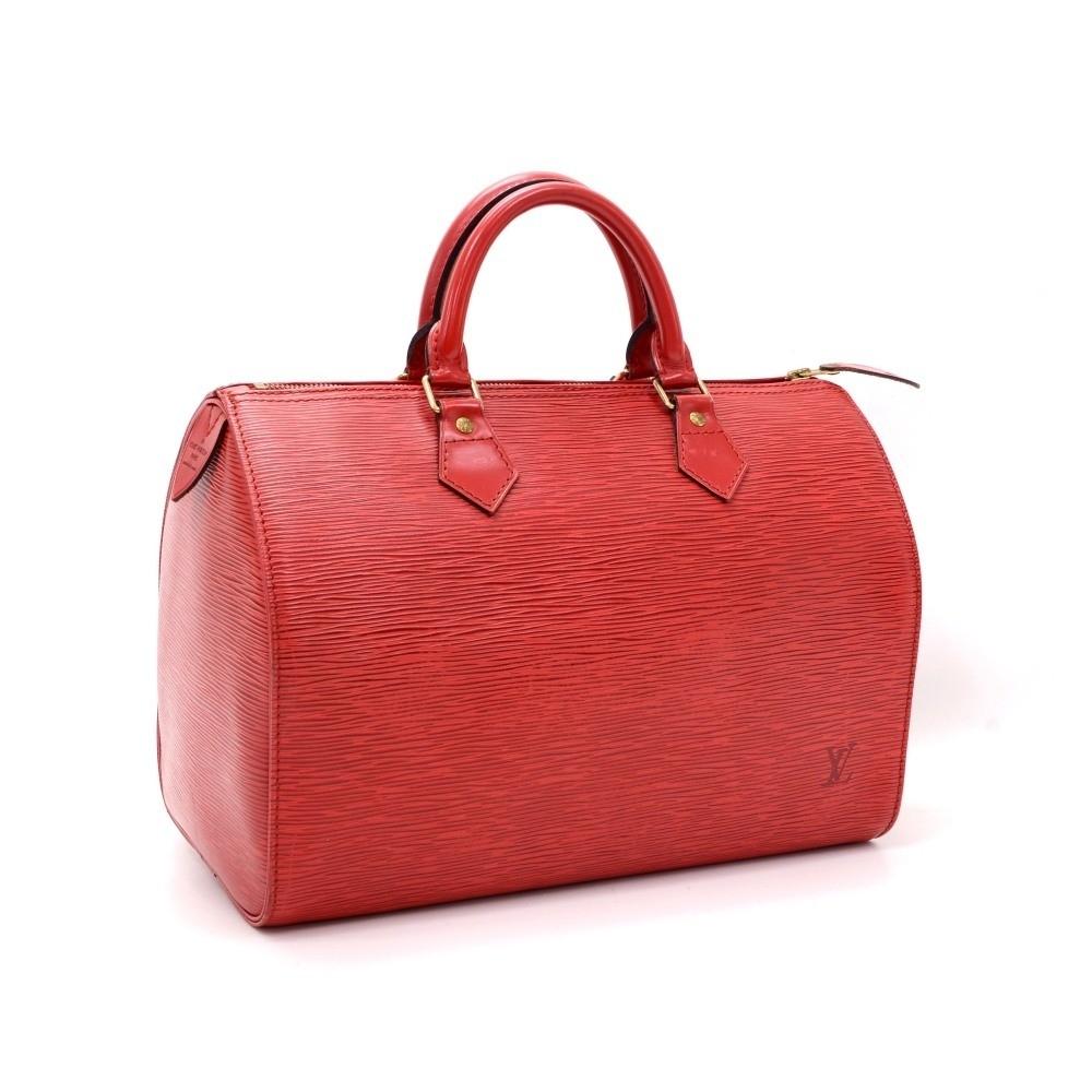 Louis Vuitto Speedy 30 Epi Leather Handbag