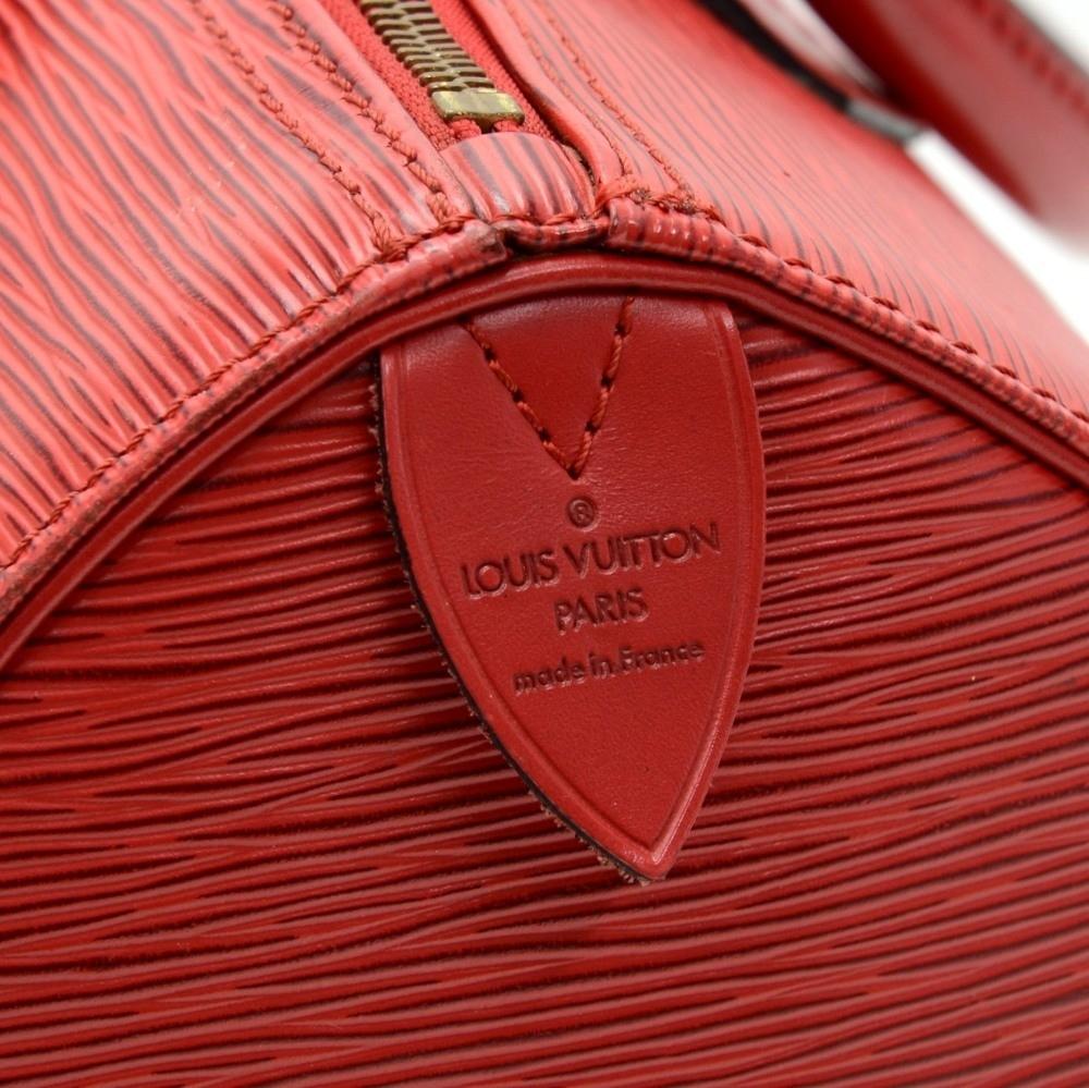 Louis Vuitto Speedy 30 Epi Leather Handbag