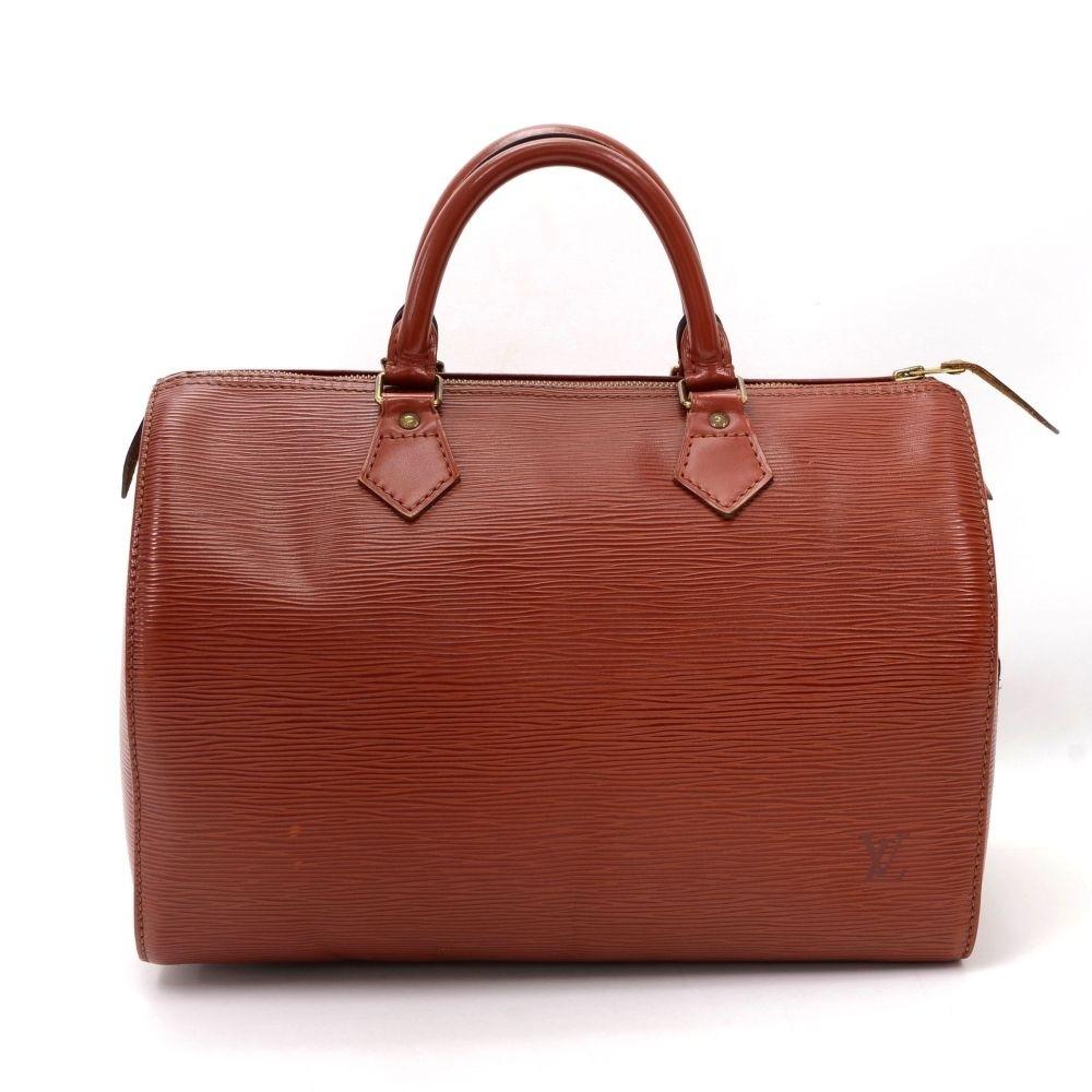 Louis Vuitto Speedy 30 Epi Leather Handbag