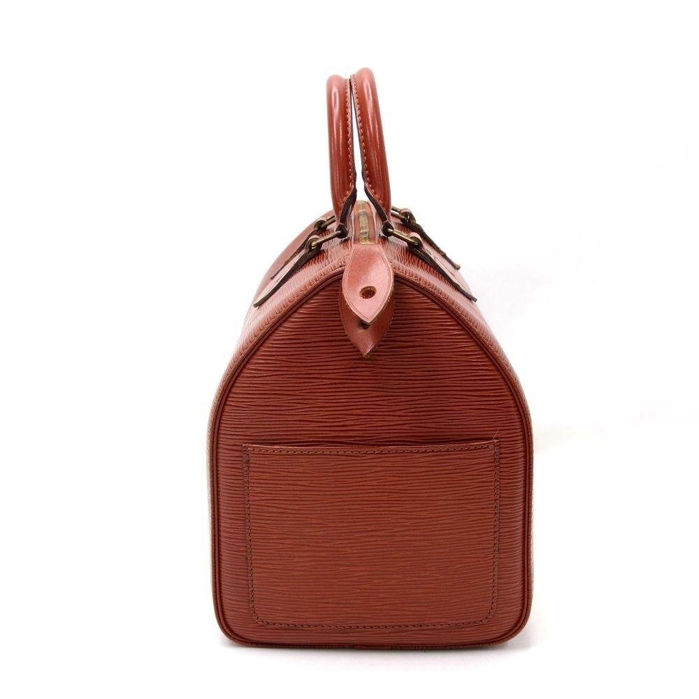 Louis Vuitto Speedy 30 Epi Leather Handbag