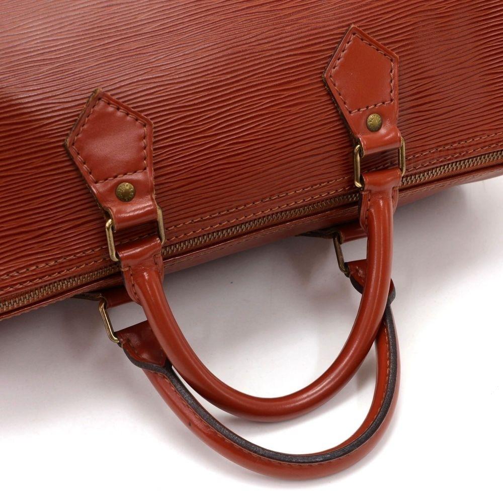 Louis Vuitto Speedy 30 Epi Leather Handbag