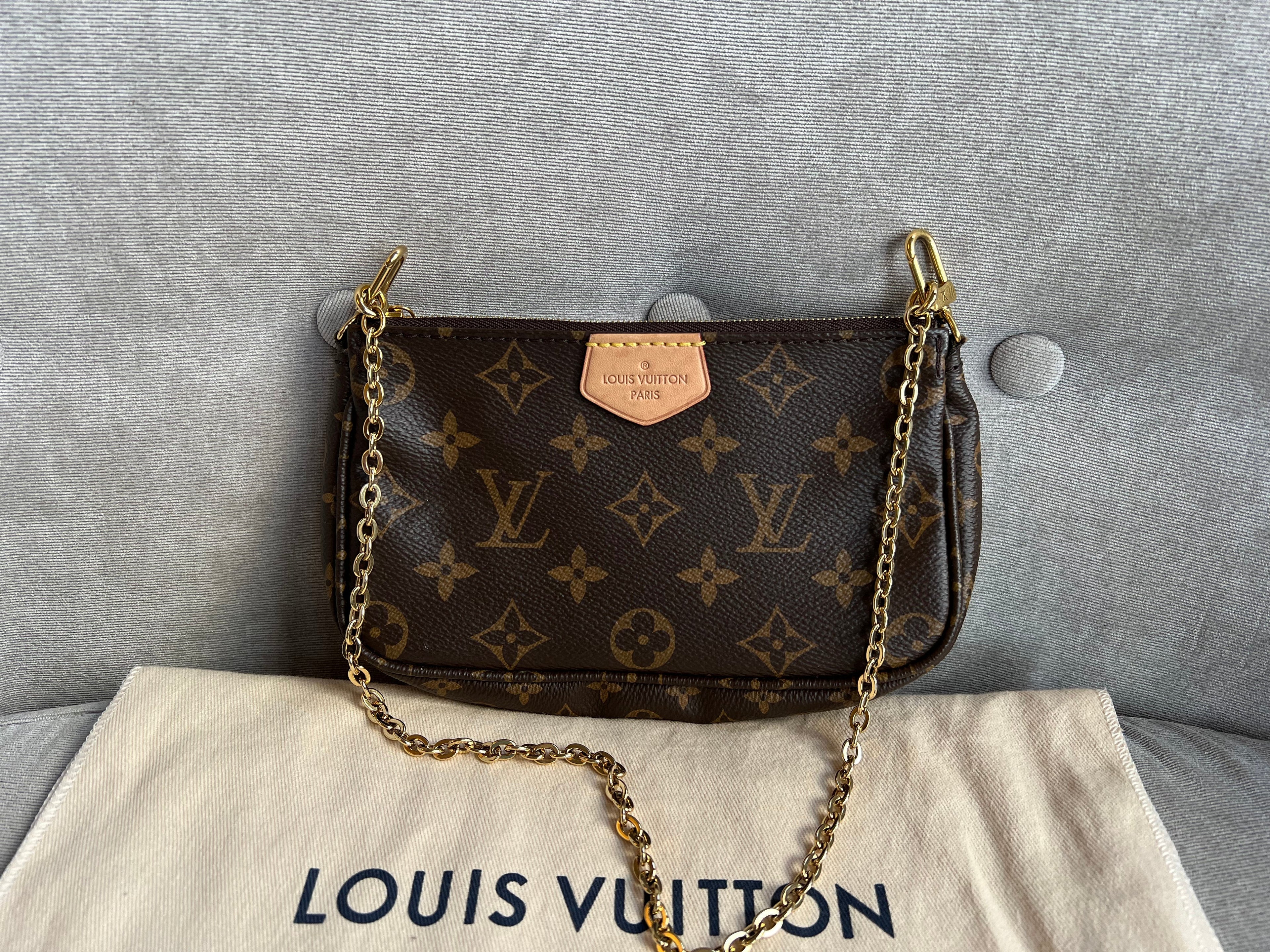 Louis Vuitton Multi Pochette Accessoires Khaki (RRP £1970)