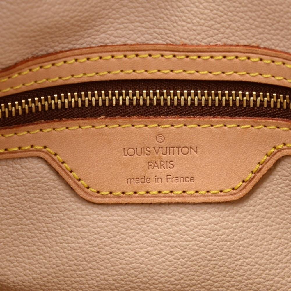 Louis Vuitto Bucket PM Monogram Canvas Shoulder Bag