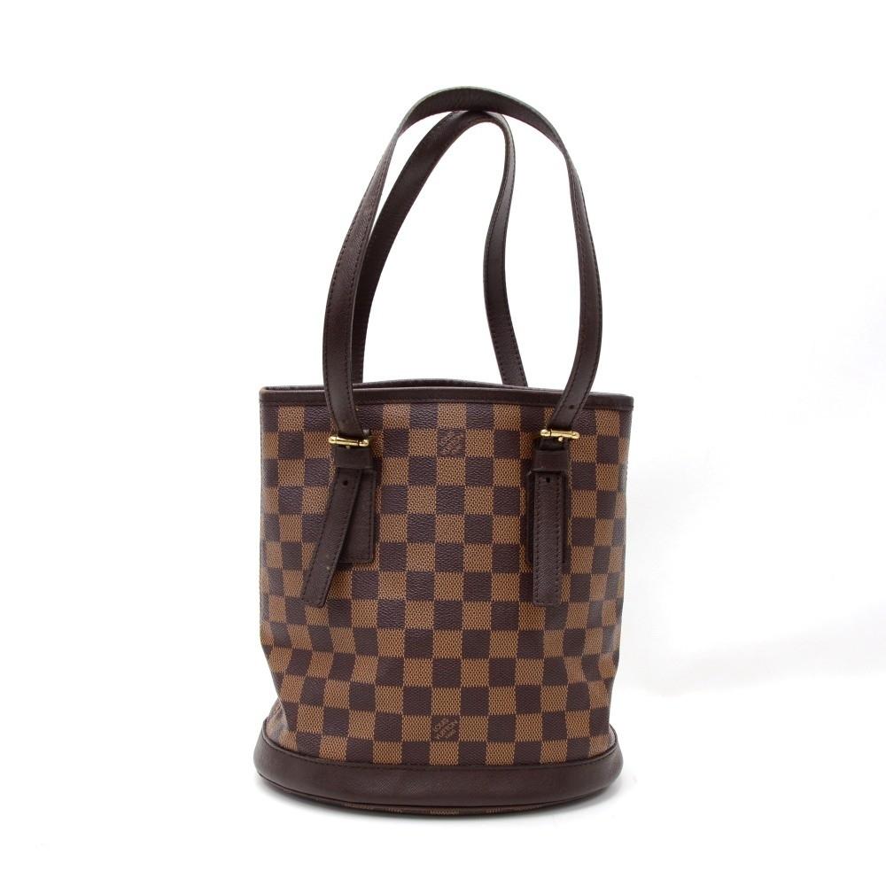 Louis Vuitto Marais Damier EbÃ¨ne Canvas Shoulder Bag