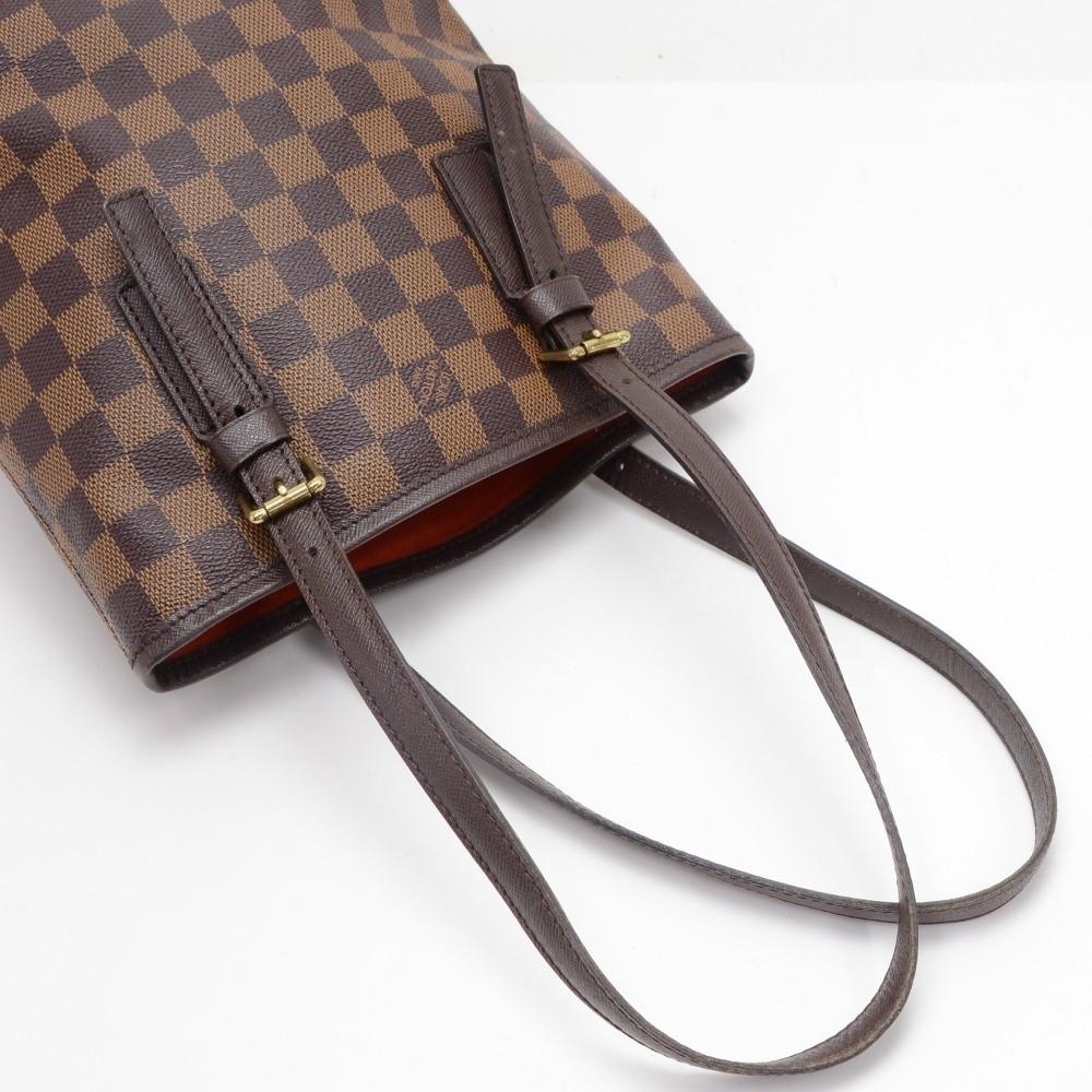 Louis Vuitto Marais Damier EbÃ¨ne Canvas Shoulder Bag