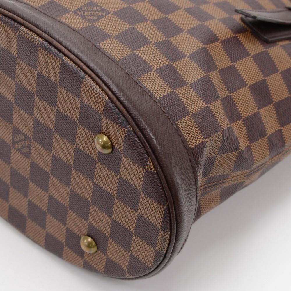 Louis Vuitto Marais Damier EbÃ¨ne Canvas Shoulder Bag