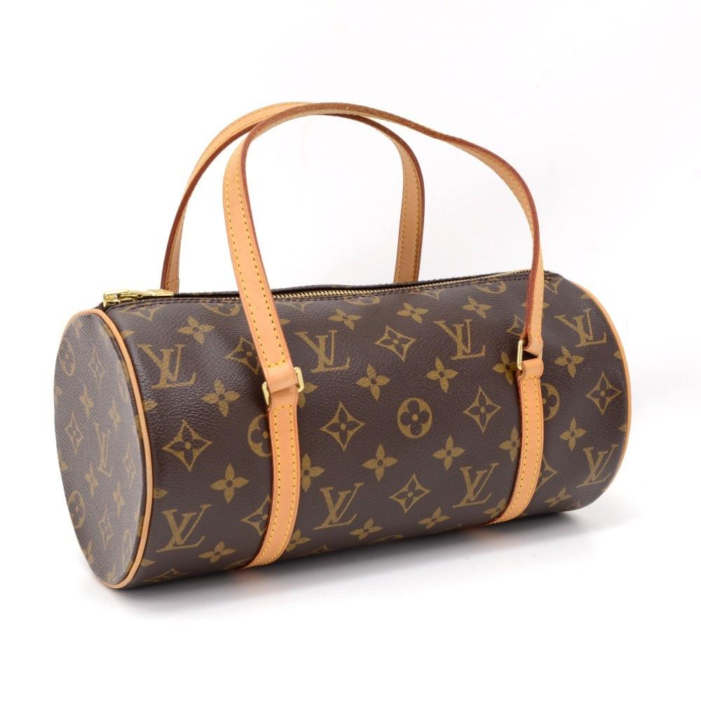 Louis Vuitto Papillon 27 Monogram Canvas Handbag
