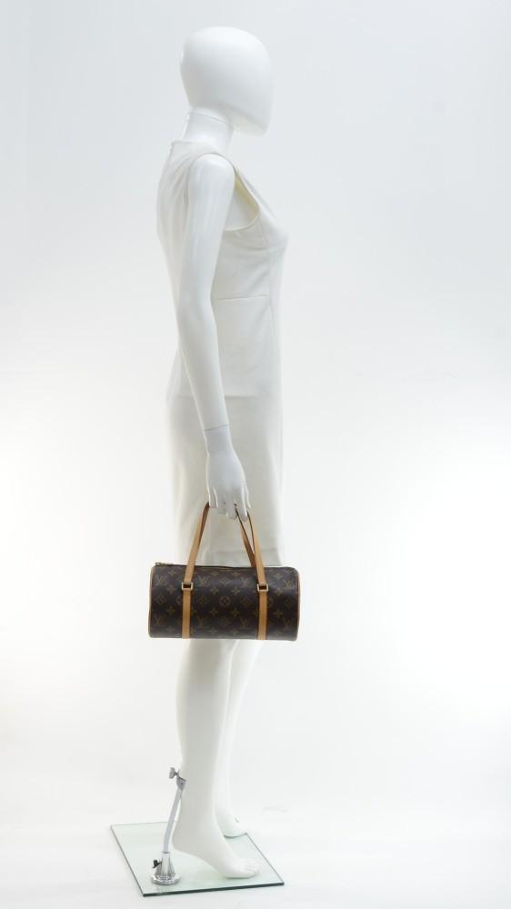 Louis Vuitto Papillon 27 Monogram Canvas Handbag