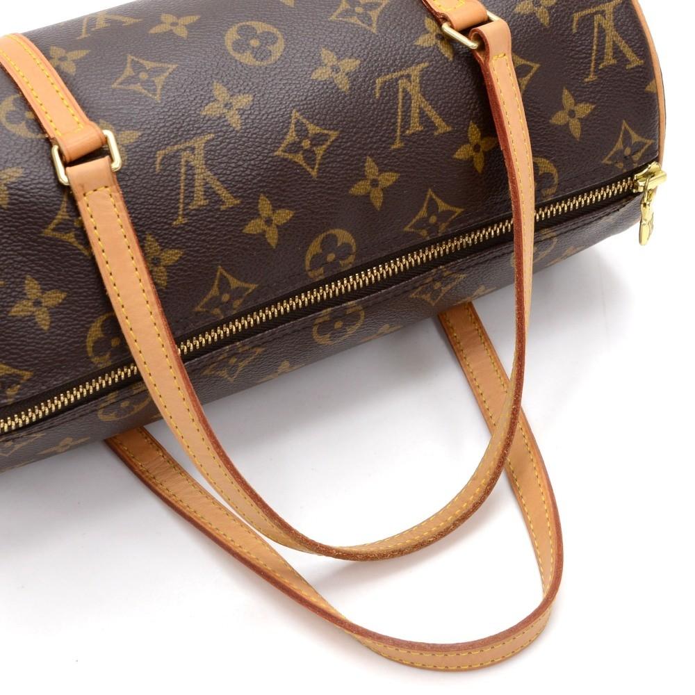 Louis Vuitto Papillon 27 Monogram Canvas Handbag