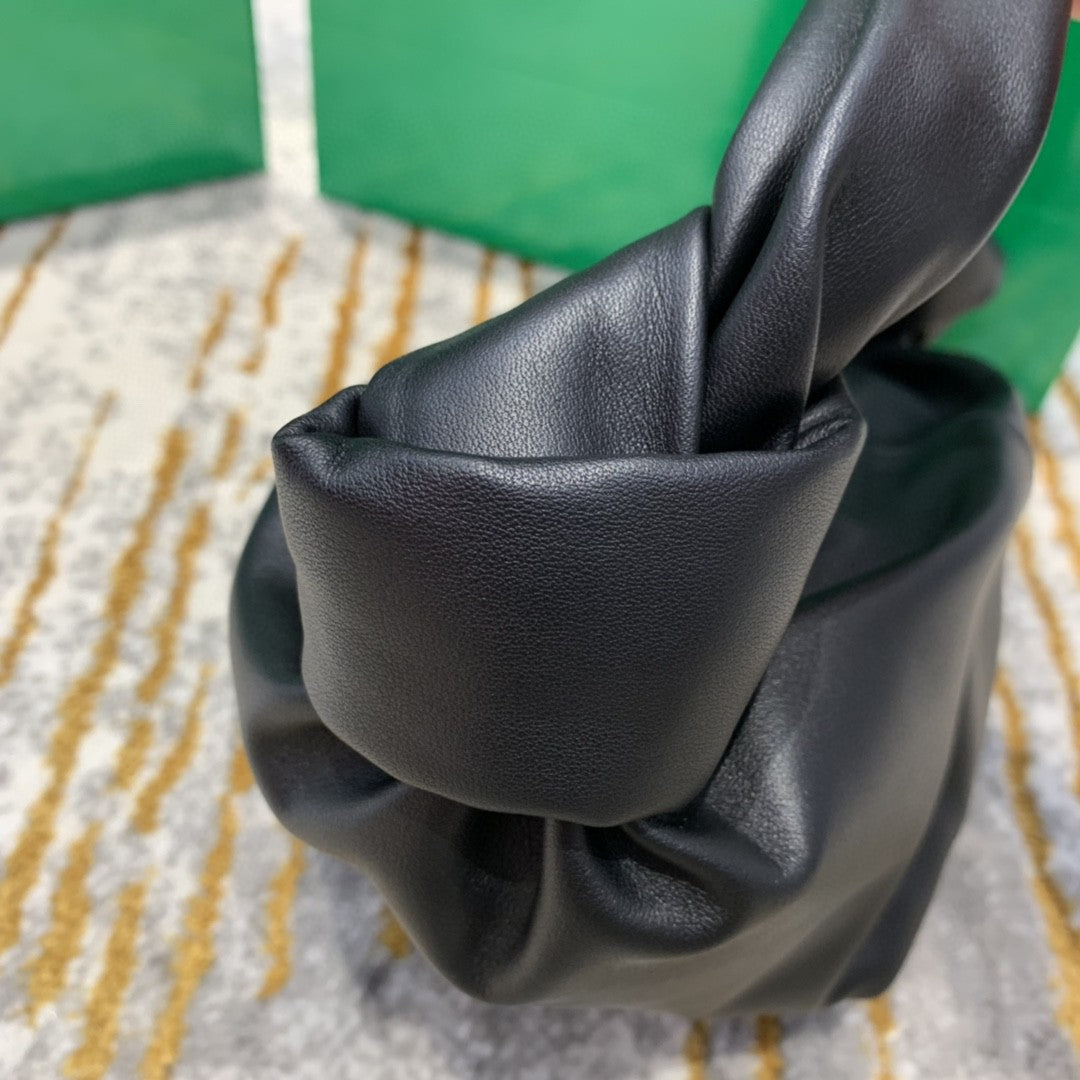 GLAMI Double Knot Bag For Women 11.8in/30cm In Black 629635VCP418425