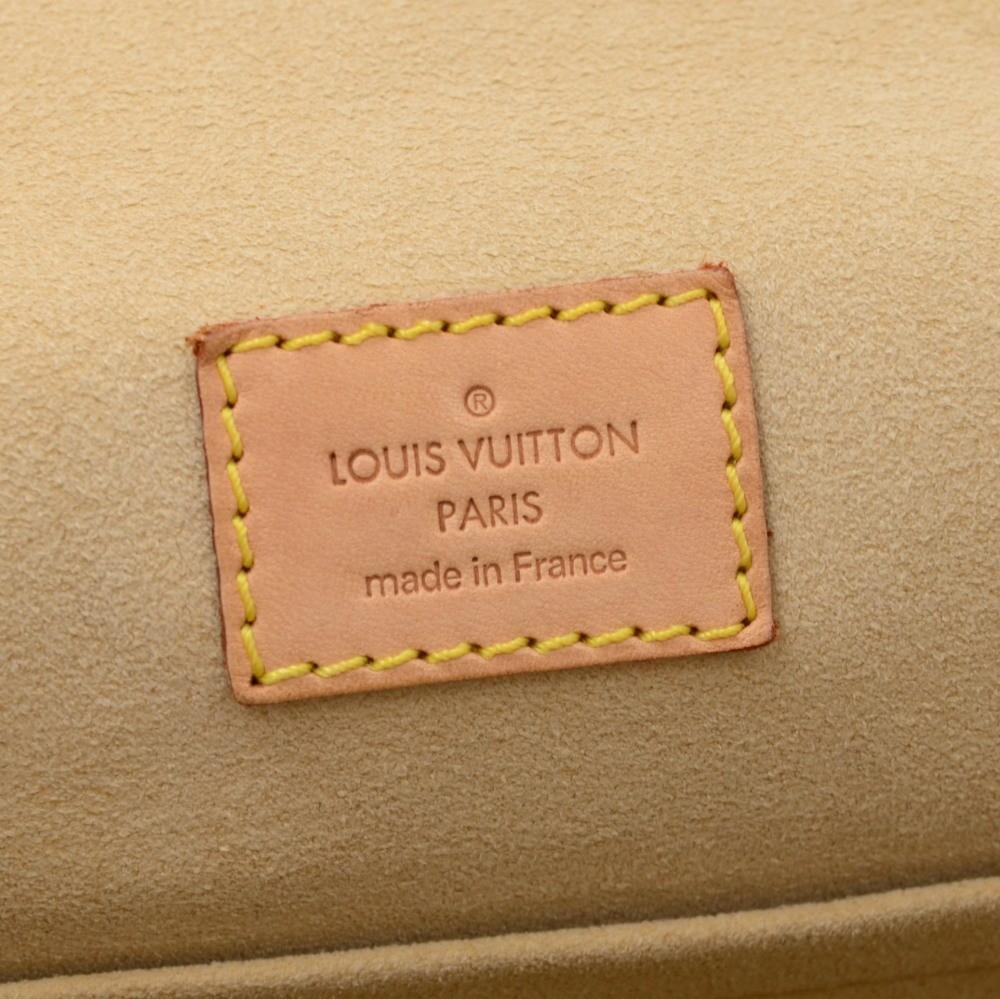 Louis Vuitto Hudson Monogram Canvas Handbag