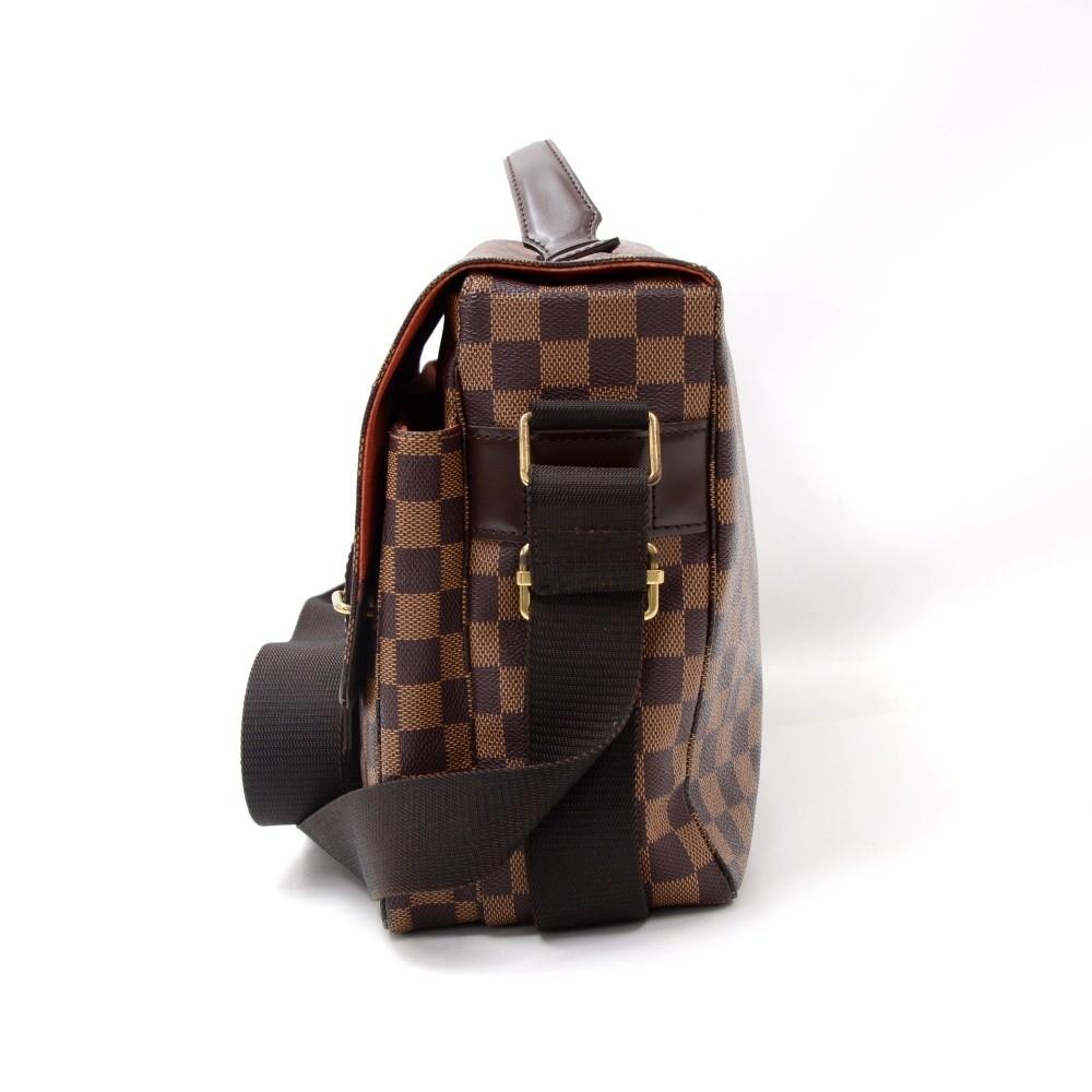 Louis Vuitto Broadway Damier Ebene Canvas Large Messenger Bag