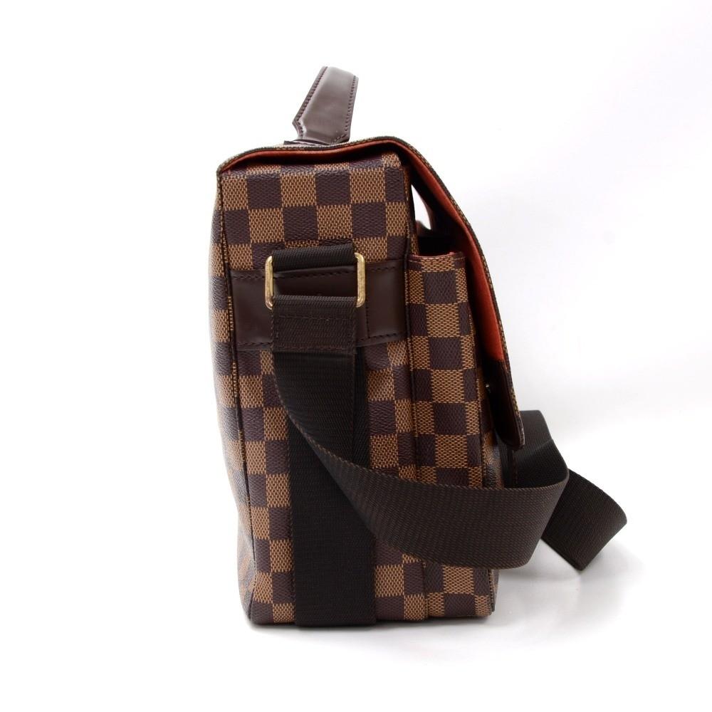 Louis Vuitto Broadway Damier Ebene Canvas Large Messenger Bag