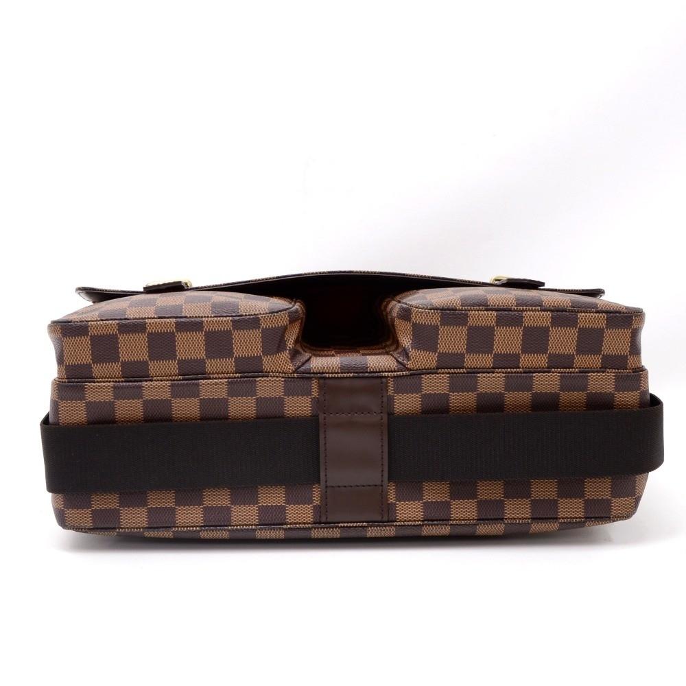 Louis Vuitto Broadway Damier Ebene Canvas Large Messenger Bag