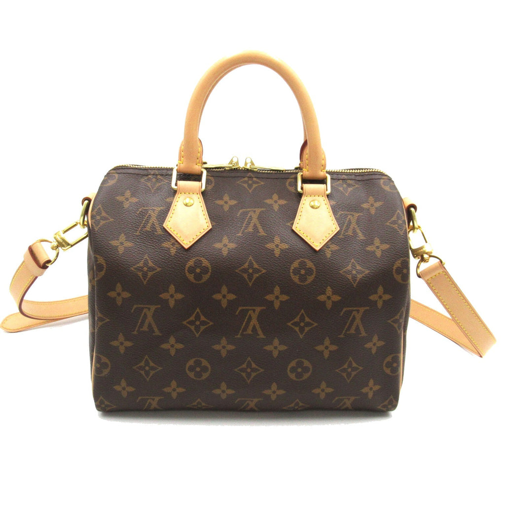 Louis Vuitton Speedy Bandouliere 25 2w Shoulder Bag PVC Coated Canvas Monogram  Brown M41113