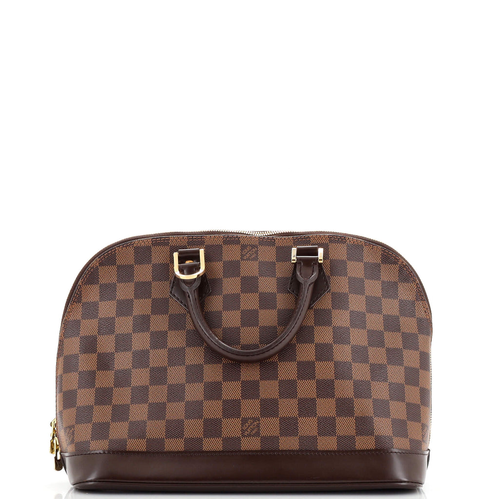 Louis Vuitton Vintage Alma Handbag Damier PM