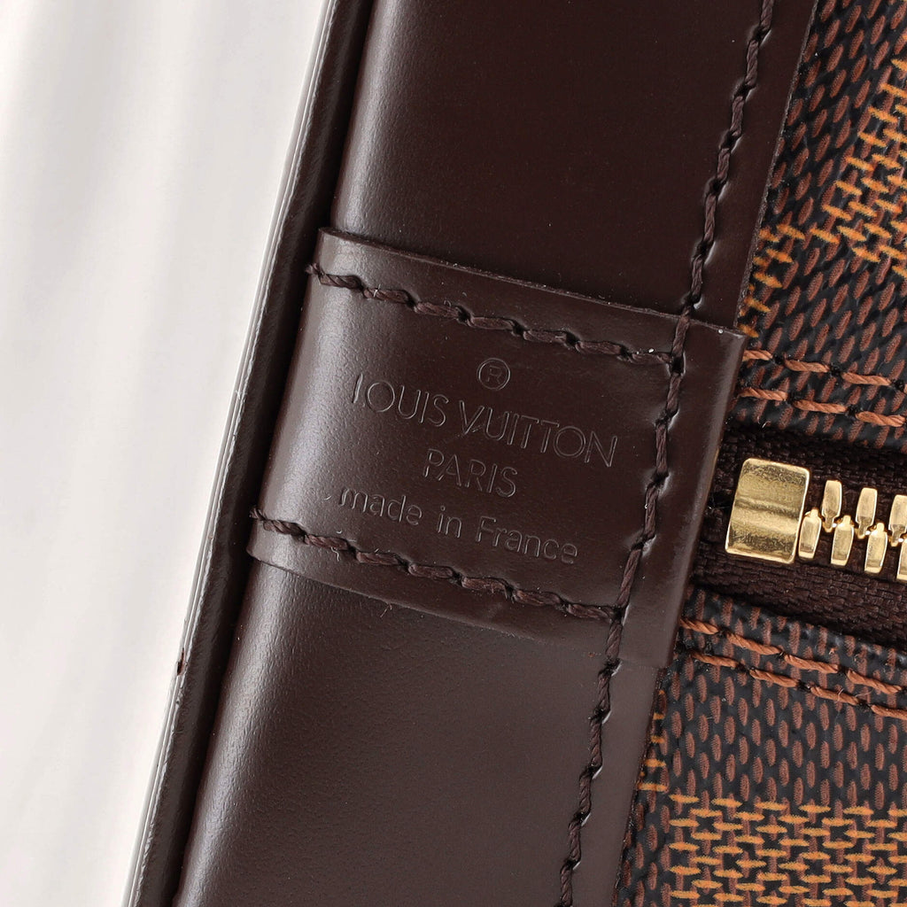 Louis Vuitton Vintage Alma Handbag Damier PM