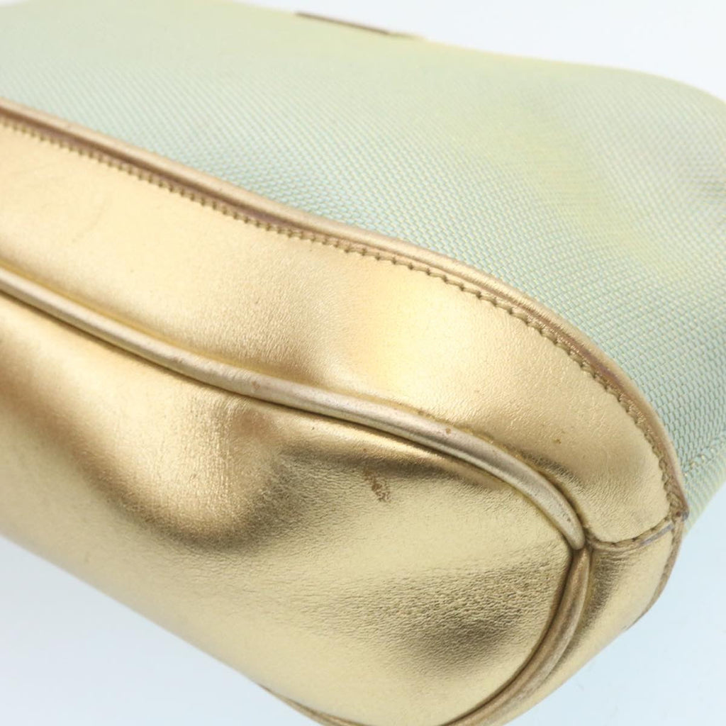 GUCCI Pouch Green Gold 27882
