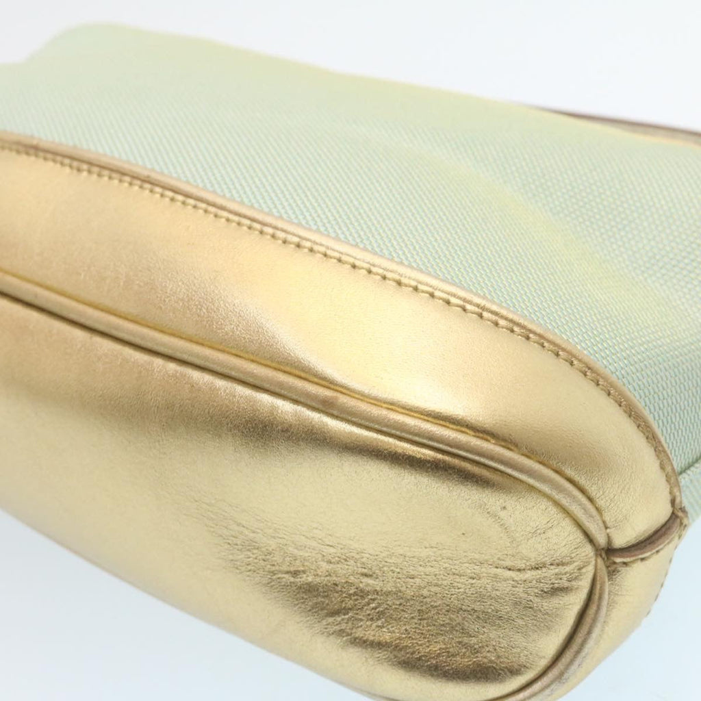 GUCCI Pouch Green Gold 27882