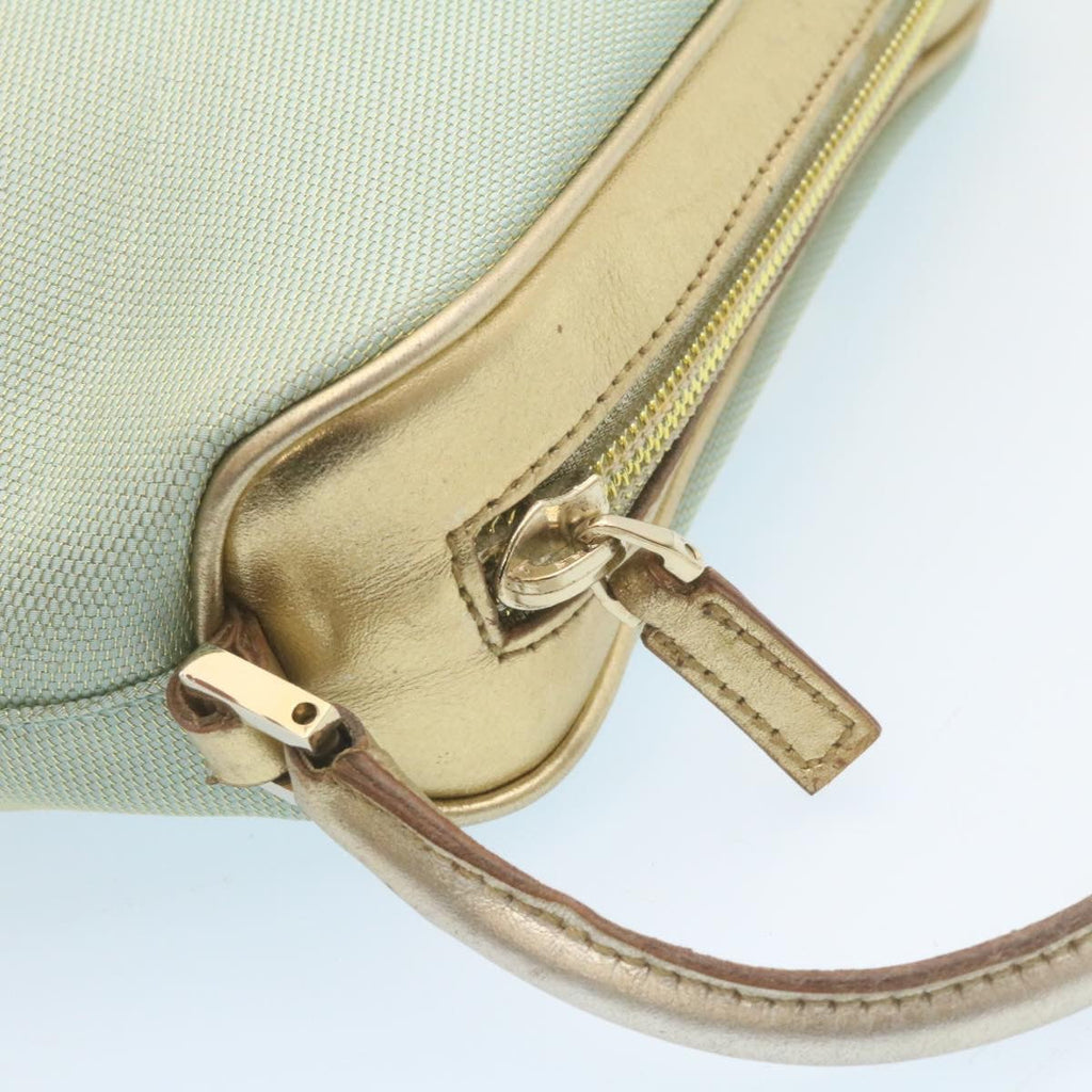 GUCCI Pouch Green Gold 27882