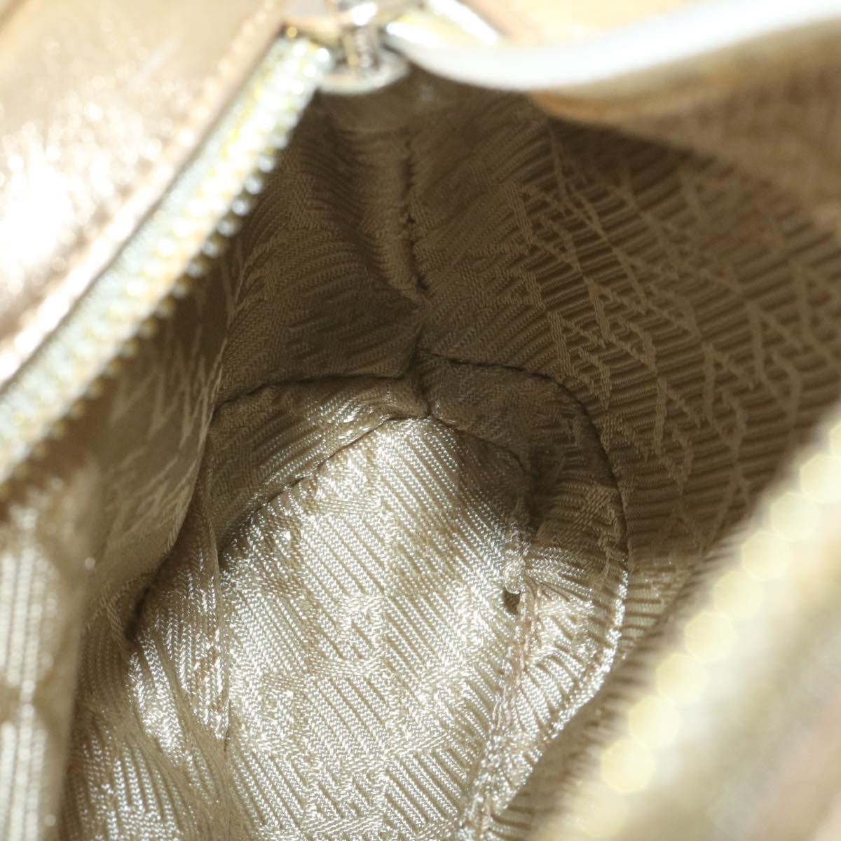 GUCCI Pouch Green Gold 27882