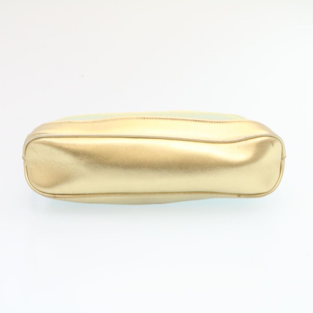 GUCCI Pouch Green Gold 27882
