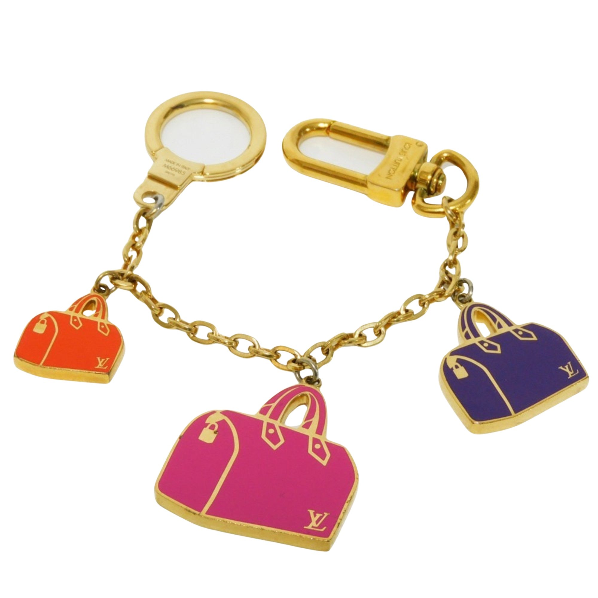 Louis Vuitton Bijoux De Sac Chaîne Et Porte Clés  Metal Wallet  ()