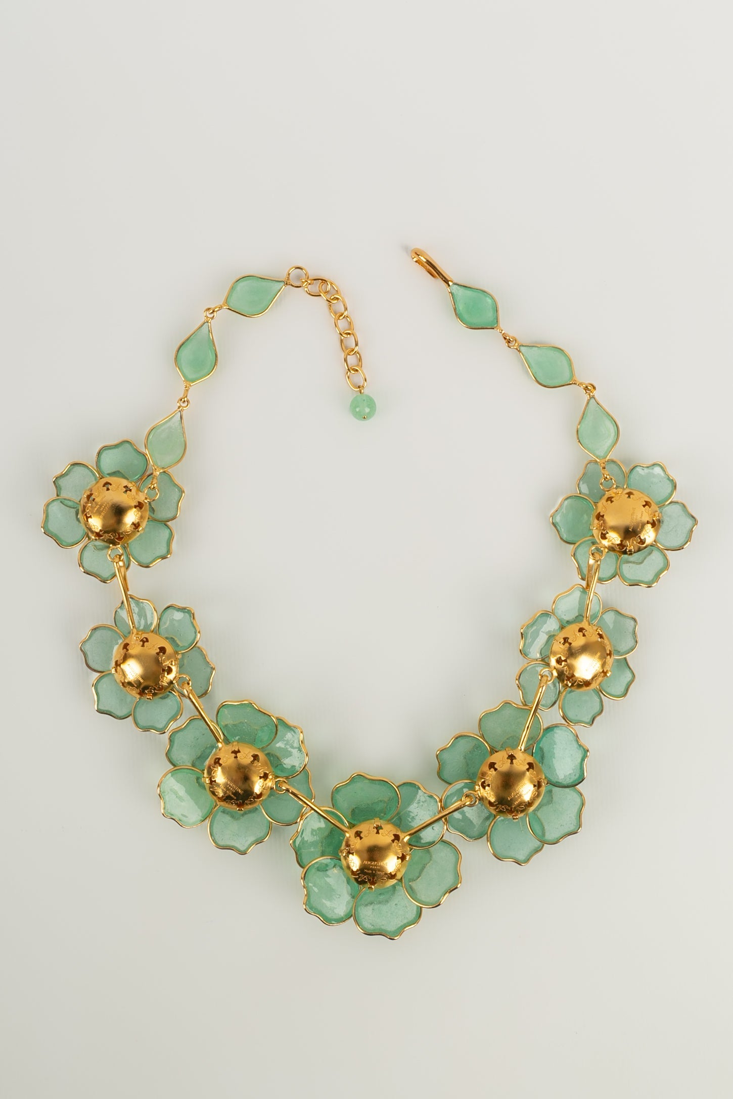 Collier vert Augustine