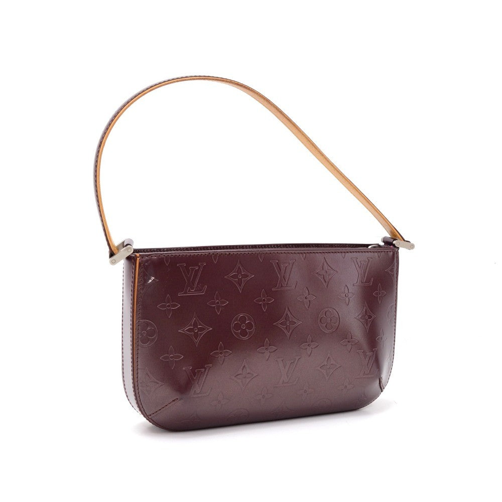 Louis Vuitto Fowler Monogram Mat Leather Handbag
