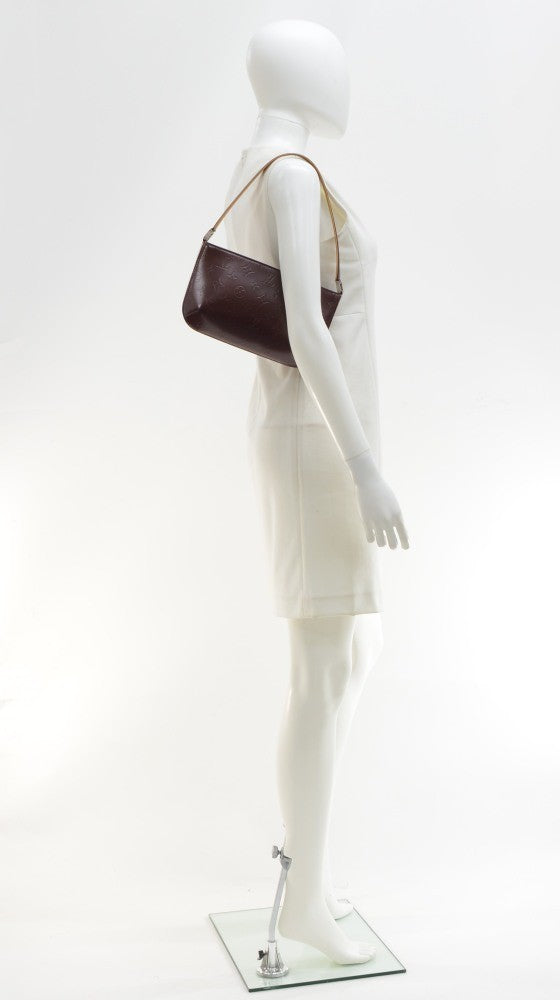 Louis Vuitto Fowler Monogram Mat Leather Handbag