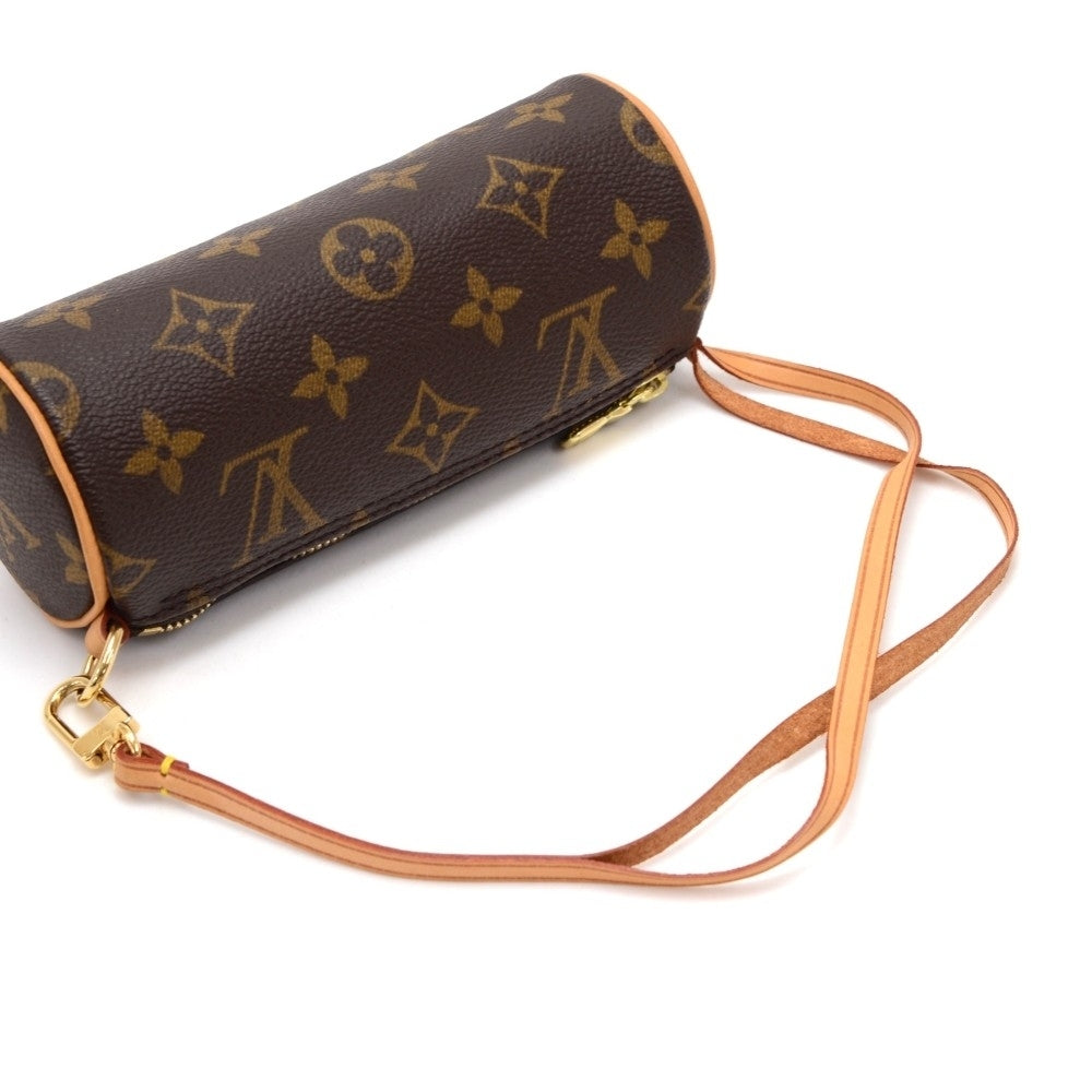 Louis Vuitto Papillon 30 Monogram Canvas Handbag with Pouch